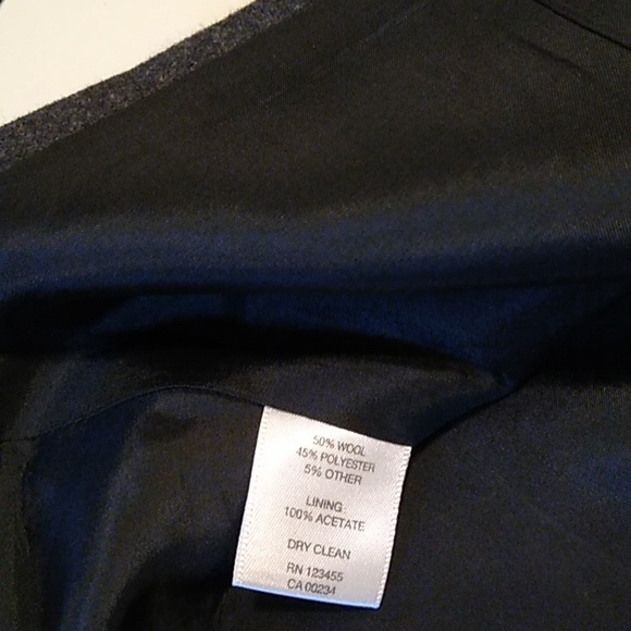 Lord & Taylor strapless top bustier style in 50% wool blend - Picture 9 of 14